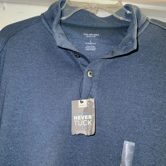 Van Heusen Never Tuck Classic Fit Sweater - Picture 2 of 4